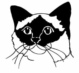 Birman Cat Head memorial graphic