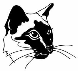 Siamese Cat memorial graphic