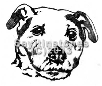 Jack Russell Terrier Dog memorial graphic