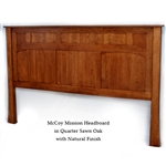 Quarter Sawn Oak McCoy Mission Bed