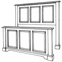 Hickory Oneota Bed