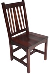 Walnut Eastern Dining Room Chair, Without Arms