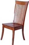 Cherry Lancaster Dining Room Chair, Without Arms