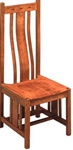 Maple Zen Dining Room Chair, Without Arms