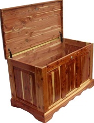 Large  100% Cedar Hope Chest, 46" x 20" x 22"