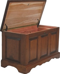 Small  Cherry Hope Chest, 36" x 16" x 18"