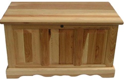 Large  Hickory Hope Chest, 46" x 20" x 22"