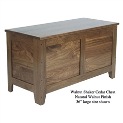 Walnut Shaker Chest