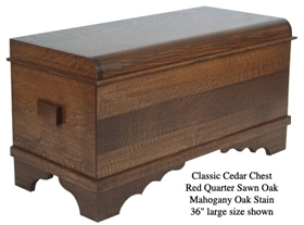 Quarter Sawn Oak Classic Chest