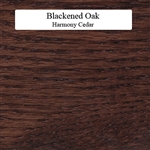 Blackened Oak Wood Sample