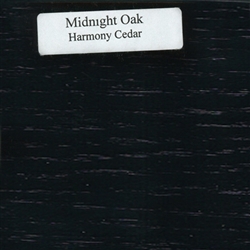 Midnight Oak Wood Sample