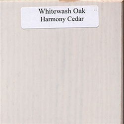 Whitewash Oak Wood Sample