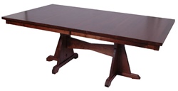 42" x 42" Quarter Sawn Oak Colonial Dining Room Table