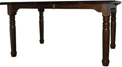 110" x 42" Cherry Farmhouse Dining Room Table