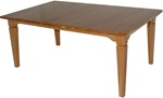 60" x 36" Mixed Wood Harvest Dining Room Table