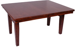 120" x 46" Hickory Lancaster Dining Room Table