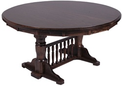 54" Cherry Round Dining Room Table