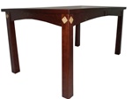 36" x 36" Cherry Shaker Dining Room Table