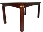 50" x 36" Hickory Shaker Dining Room Table