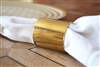 Gold Napkin Ring Set