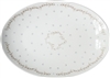 Pearls Medium Porcelain Coupe Serving Platter