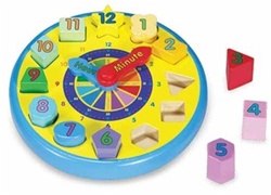 Shape Sorting Clock