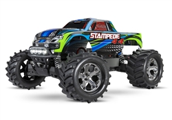 TRA67054-61 STAMPEDE 4X4 1/10 Brushed Monster Truck w/Lights