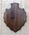 Black Walnut Arrowhead Shoulder Mount Panel 20x24