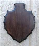 Dark Oak Arrowhead Antler Mount Panel 12x15