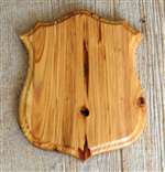 Pecky Cypress Badge Antler Mount Panel 12x15