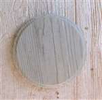 Weathered Wood Circle - 8"