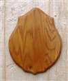 Medium Oak Deluxe Antler Mount Panel 12x15