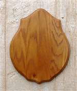 Medium Oak Deluxe Antler Mount Panel 8x10