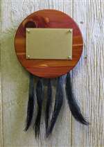 Turkey Beard Plaque and Picture Kit - Cedar Circle