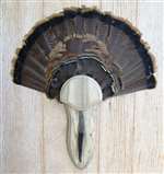 Weathered Wood Turkey Fan Beard Mounting Kit - 03