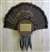 Turkey Fan Beard Plaque and Picture Kit - Black Walnut Circle