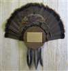 Turkey Fan Beard Plaque and Picture Kit - Black Walnut Circle