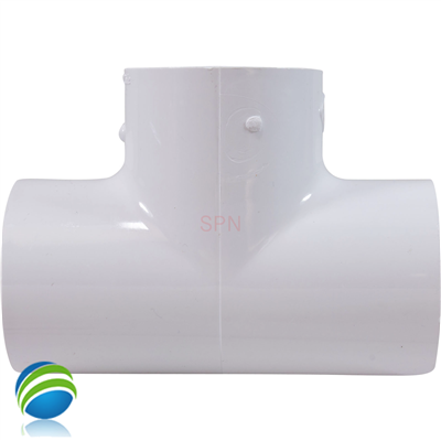 PVC Tee, 2" Sl x 2" Sl x 2" Sl