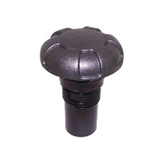 1" Top-Access Air Control Valve, 6-Spoke Style- Graphit