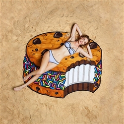 Cookie Sandwich Beach Blanket