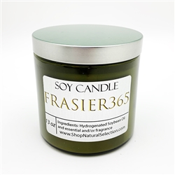 Frasier365 Glass Candle 13 oz