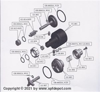 PMC AP2 Spray Gun Lock Knob