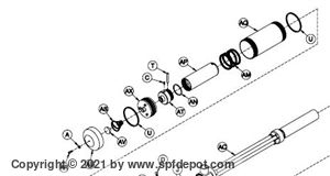 Upper Section Seal Kit GAMA GHO pump