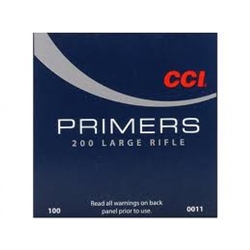 INNESCHI CCI 200 LARGE RIFLE PRIMERS 11EU (100pz)