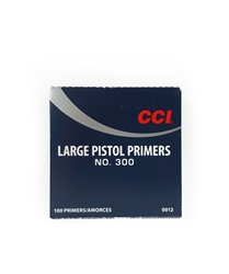 INNESCHI CCI  300 LARGE PISTOL PRIMERS 0012 (100pz)