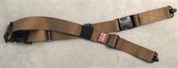 TAB GEAR Regular Sling (Fastex Buckles) with Flush Cup Swivel Attachments Coyote Brown
