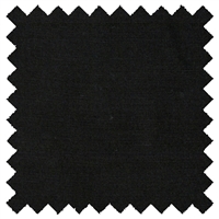 60% Hemp, 40% Silk Charmeuse Fabric in Color Black