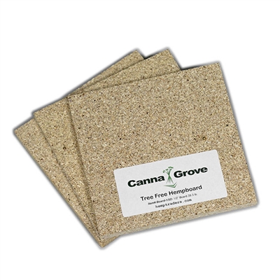 <B>ORDER#: SPB</B> <BR>Sample Hemp Board - 1/2", 29 lb. Density