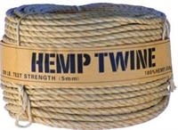 5mm 100% Hemp Twine