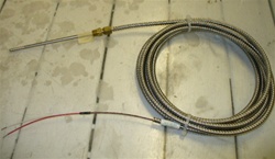 11277 THERMOCOUPLE TYPE-J TIP=6"  LEAD=30'